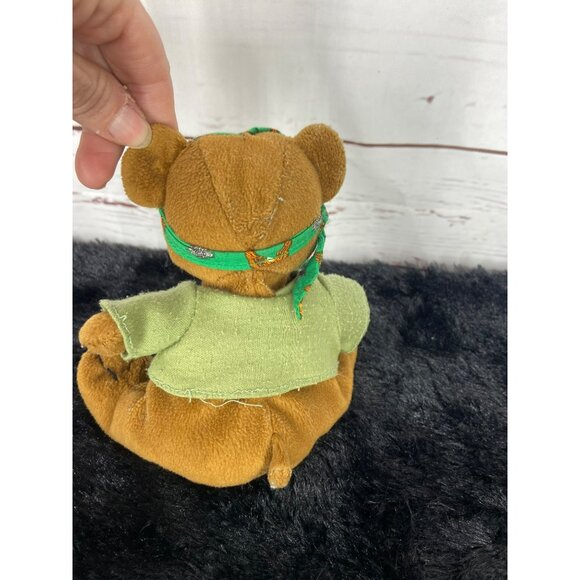 Vintage 1998 Harley‎ Davidson Motorcycle Biker Beanie Babies Bear Stuffed Animal - Picture 3 of 6